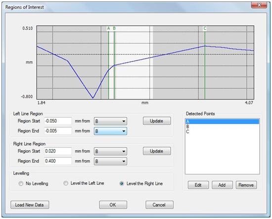 Digital Metrology's Blender software - measure and analyze blend radius, corner radius, chamfer, edge break.